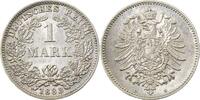 Deutschland 1 Mark 1 Mark 1883 D vz+ sehr selten in der Erhaltung J 009 -