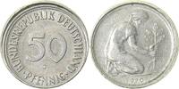 BRD 50 Pfennig 70G ohne Riffelrand! -