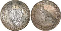 Deutschland 5 Reichsmark 5 Mark Rheinlands-Räumung 1930 A Proof minimal berieben -
