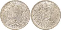 Deutschland 1 Mark 1 Mark 1911 J vz/st+ !fast unzirkuliert J 017 -