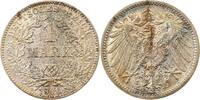 Deutschland 1 Mark 1 Mark 1906 G f prfr/f prfr/stgl ! J 017 Kaiserreich -