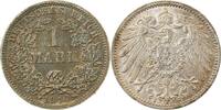 Deutschland 1 Mark 1 Mark 1910J f prfr /f prfr , herrliche Patina J 017 -
