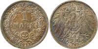 Deutschland 1 Mark 1 Mark 1911 J vz/stgl !, herrliche Patina J 017 -