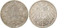Deutschland 1 Mark 1 Mark 1901 F vz+ aus Erstabschlag, first Strike J 017 -