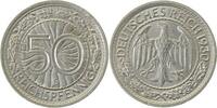 Deutschland 50 Reichspfennig 50 Reichspfennig 1930 E J 324 sehr selten i.d. Erhaltung -