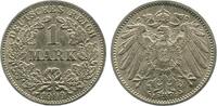 Deutschland 1 Mark 1 Mark 1909 J J 017 fast vz Kaiserreich -