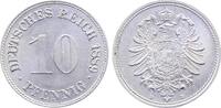 Deutschland 10 Pfennig 10 Pfennig 1889 D prfr/stgl J 004 -