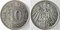 Deutschland 10 Pfennig 10 Pfennig 1900E f.prfr. Erstabschlag -