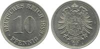 Deutschland 10 Pfennig 10 Pfennig 1889 G prfr ! J 004 -