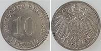Deutschland 10 Pfennig 10 Pfennig ennig 1890F fast prägefrisch -
