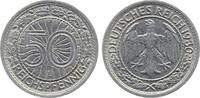 Deutschland 50 Pfennig 50 Reichspfennig 1930 E vz J 324 -