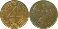 Deutschland 4 Reichspfennig 4 Reichspfennig 1932 D f prfr J 315 -