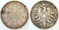 Deutschland 1 Mark 1 Mark 1873 B ss/vz J 009 -