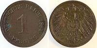 Deutschland 1 Pfennig 1 Pfennig 1894 G vz+ kleiner Fleck J 010 -