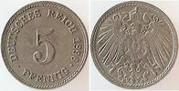 Deutschland 5 Pfennig 5 Pfennig 1896E vz -
