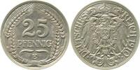 Deutschland 25 Pfennig 25 Pfennig 1910E J 018 prfr -