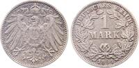 Deutschland 1 Mark 1 Mark 1894 G alte leichte Patina J 017 fast vorzüglich -