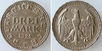 Deutschland 3 Mark 3 Mark Fälschung Probe 13,7 g Numismatisch hochinteressant -