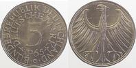 Deutschland 5 DM 5 DM 1965 G J 387 Erstabschlag -