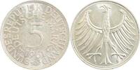 Deutschland 5 DM 5 Dm 1961D bfr/stgl J 387 bfr / stgl 5 Dm -