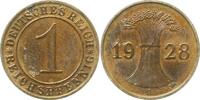 Deutschland 1 Reichspfennig 1 Reichspfennig 1928 A J 313 -