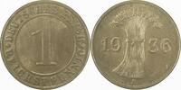 Deutschland 1 Reichspfennig 1 Reichspfennig 1936A prfr J 313 -