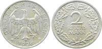 Deutschland 2 Reichsmark 2 Reichsmark 1926 E ss/vz J 320 2 Reichsmark -