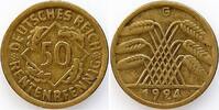 Deutschland 50 Rentenpfennig 50 Rentenpfennig 1924G ss/vz -