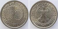Deutschland 50 Pfennig 50 Reichspfennig 1935 D prfr/ f.prfr J 324 -