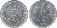 1 DM 1950 Deutschland Fehlprägung 1 DM 1950 G starke Doppeltsenkung, selten fast bankfrisch