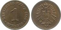 Deutschland 1 Pfennig 1 Pfennig 1886J f.prfr/f.stgl RRR i.d. Erhaltung -
