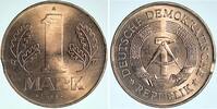 Deutschland 1 Mark 1 Mark DDR 1985A kl. Zainende prägefrisch -