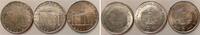 Deutschland 5 Mark BBT Brandenb.Tor 1971A, 3 verschiedene Anproben. -