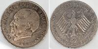 Deutschland 2 DM 2 DM 1985D ohne Randinschrift, unmagnetisch 6,0 Gramm -