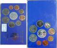 Deutschland KMS Variante Jahressatz 1974F Polierte Platte, 10 Pfennig Kupferplattiert -