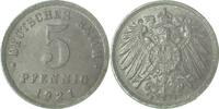 Deutschland 5 Pfennig 5 Pfennig 1921 F prfr J 297 Deutsches Reich -
