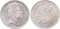 Deutschland 5 Mark 5 Mark Ludwig II Bayern 1876 D Stempeldrehung 30° vz/stgl Ludwig II -