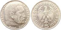 Deutschland 5 Reichsmark 5 Reichsmark 1936 D vz Münzzeichen D wie J -