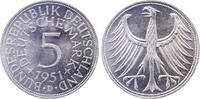 Deutschland 5 Mark 5 DM 1951 D bfr/stgl EA J 387 -