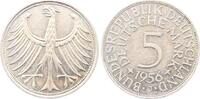 Deutschland 5 DM 5 Deutsche Mark 1956 J Erstabschlag vz+ J 387 -