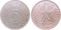 Deutschland 5 DM 5 DM 1958 J Bundesrepublik SS+ inklusiv Expertise -