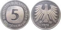 Deutschland 5 DM 5 Deutsche Mark 1978 D J 415 Polierte Platte- -