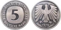Deutschland 5 DM 5 Mark 1979 F J 415 Proof PP -