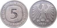 Deutschland 5 Mark 5 DM 1987 J PP Proof J 415 -