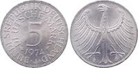 Deutschland 5 DM 5 Deutsche Mark 1974 J bfr J 387 5 DM -