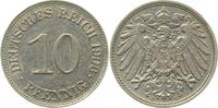 Deutschland 10 Pfennig ennig 10 Pfennig 1906 E vz+ J 013 -