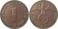 Drittes Reich 1 Pfennig 1 Pfennig 1937E J 361 -