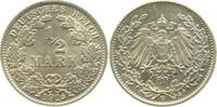 Deutschland 1/2 Mark 1/2 Mark 1916G J 016 Variante prfr/st/hochst 6 -