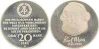 Deutschland 20 Mark 1983 20 Mark 100.Todestag Marx 1983 A PPJ 1592 verpl... 40,00 EUR Differenzbesteuert nach §25a UStG zzgl. 5,00 EUR Versand