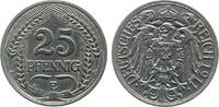 Deutschland 25 Pfennig 25 Pfennig 1911 E J 018 vz -